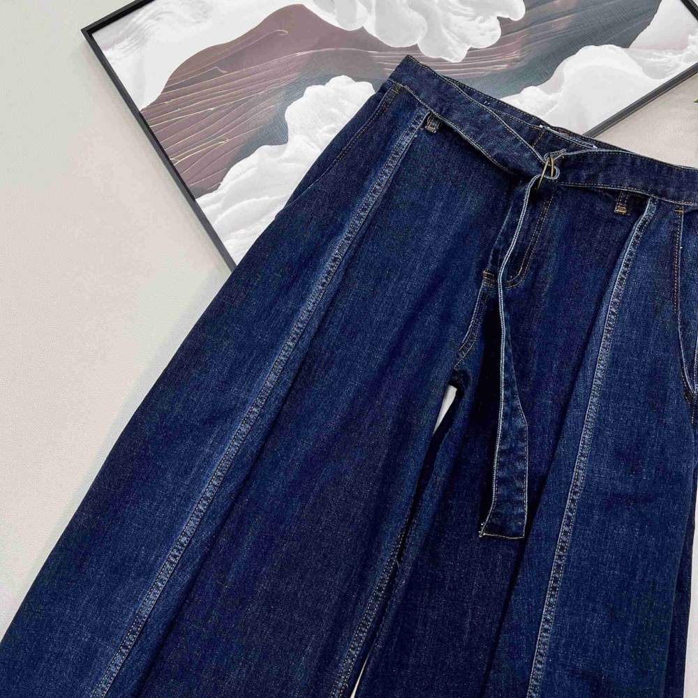 Loewe Women's Blue Loose-Fit Jeans - Picture 3 of 8